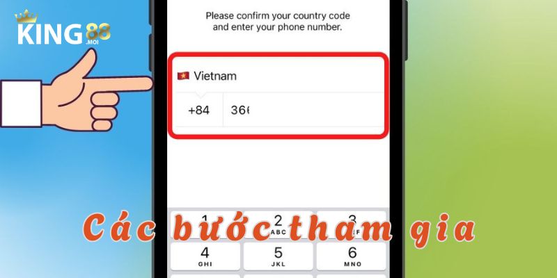 Không cần nhiều thao tác, bạn vẫn có thể tham gia