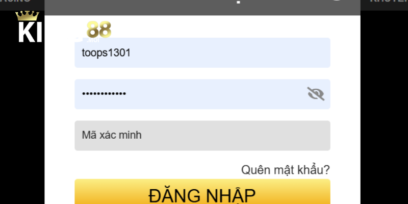 Cách đăng nhập King88 nhanh chóng cho người chơi mới