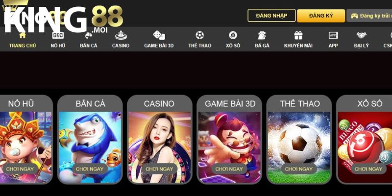 Những game nổi bật tại King88